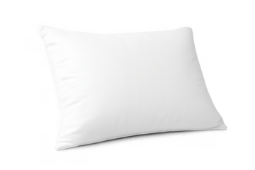 White soft pillow cushion providing comfort and relaxation, ideal for restful sleep and bedding