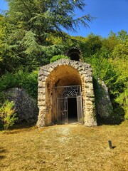 One of the entrances to Claudius' tunnels