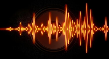 Abstract Texture Background Pattern Design Wallpaper Surface Audio Sound Wave Orange Frequency Music Voice Signal Beat Rhythm Visualizer Tech Digital Equalizer
