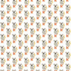 Obraz premium Happy kids pattern 