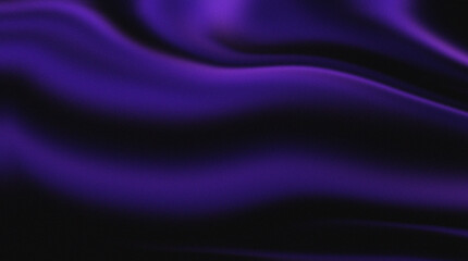 Fototapeta premium Dark Purple Abstract Wave Background with Smooth Flowing Motion