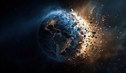 Earth shattering; a fractured world