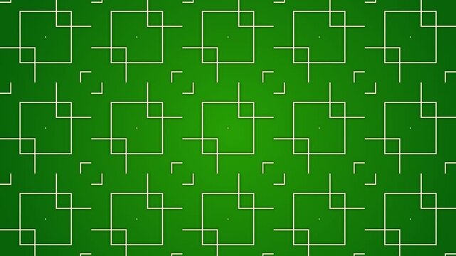 Green geometric seamless pattern background