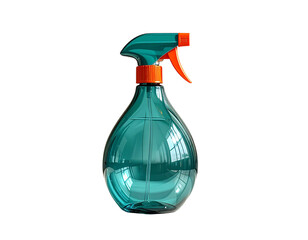 Teal and Orange Plastic Spray Bottle wit 