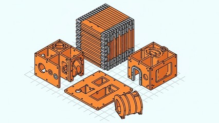 vector illustration of a city