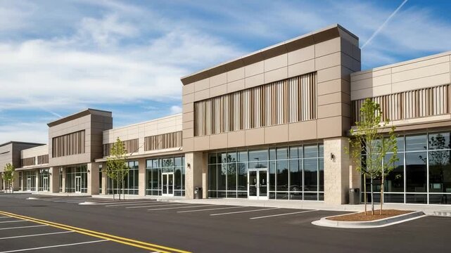 modern building in the city