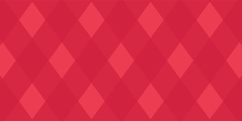 Natal rhombus pola mulus. Tekstur kotak merah Natal dengan garis emas. Argyle geometric berlian pola abstrak. Bungkus desain Natal dalam kotak. Ilustrasi vektor diisolasi pada latar belakang merah. © Arif