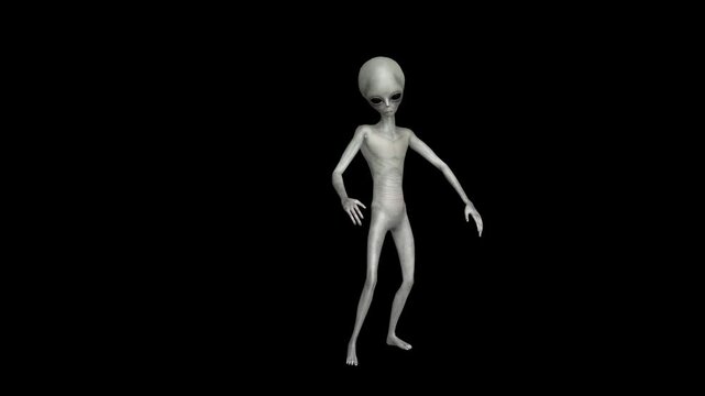 Cinematic Super-Realistic Gray Alien 3D Motion Pack with Advanced Humanoid Gestures, Subtle Behavioral Animation, High-End Sci-Fi Movement Design, Professional Production Quality