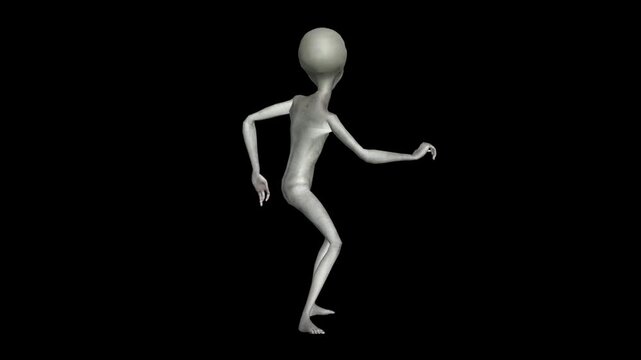 Ultra-Realistic Gray Alien 3D Animation Pack with Advanced Humanoid Gestures, Subtle Motion Psychology, Cinematic Body Language, Precision Movement Loops, Professional-Grade Sci-Fi Character Animation