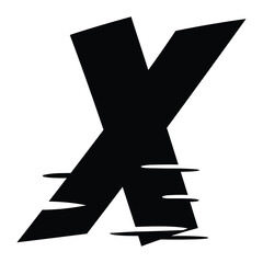 Split letter X monogram, Circle monogram X, Square monogram X, Oval monogram X, Shield monogram X, Badge letter X, Emblem monogram X, Vintage badge X, Retro letter X, Art deco X, Victorian letter X,