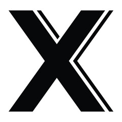 Monogram X design, Letter X emblem, Initial X artwork, Fancy monogram X, Elegant letter X design, Script initial X, Cursive alphabet X, Decorative font X, Artistic monogram X, Modern initial X design,