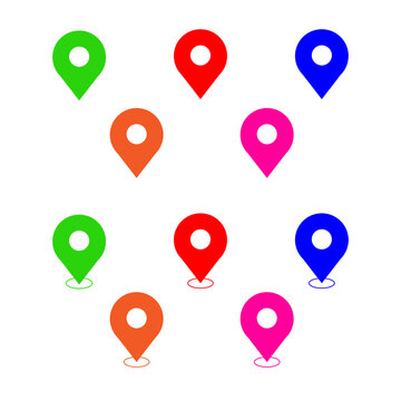 map, gps, navigation, pin icon, destination 位置情報, 位置アイコン, ピン, 地図アイコン　