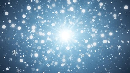 abstract blue background with stars