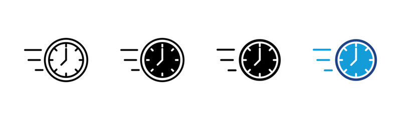 Express icon set multiple style collection