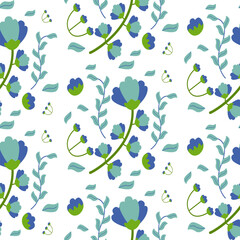 Floral seamless pattern design