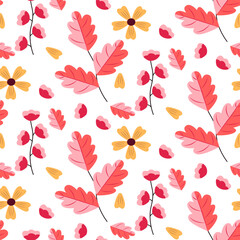 Floral seamless pattern design