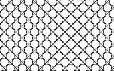 geometric circle and square seamless pattern.ai