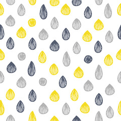 北欧風の抽象的なシームレスパターン