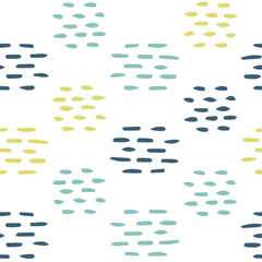 北欧風の抽象的なシームレスパターン