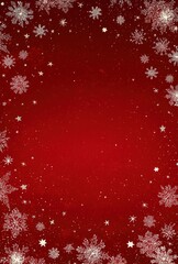 Watercolor style flat illustration of Christmas presents and candy cane pattern on red paper texture background, simple cute high-resolution design for holiday cards, packaging, social media, digital 