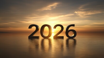 新年を象徴する日の出の風景