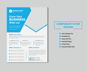 Modern Corporate Business Flyer Design