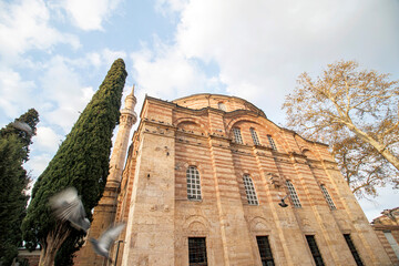 mosque of emirsultan facade , ottoman medieval period, Bursa