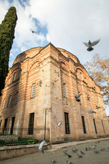 mosque of emirsultan facade , ottoman medieval period, Bursa