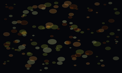 Soft, scattered bokeh lights create a dreamy, abstract background with warm earthy tones.