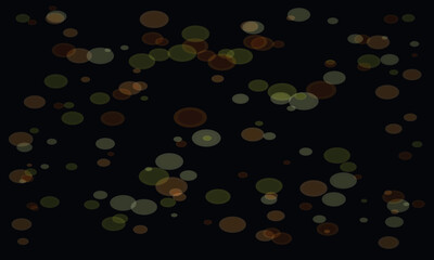 Dreamy, blurred bokeh lights create a magical, ethereal atmosphere