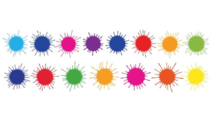 Colorful Confetti Burst in Vibrant Shades for Celebrations and Events