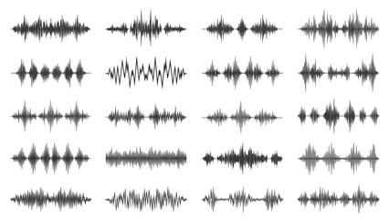 Colorful Sound Waves Display for Music and Audio Technology