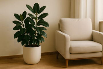 Cozy Scandinavian Reading Corner