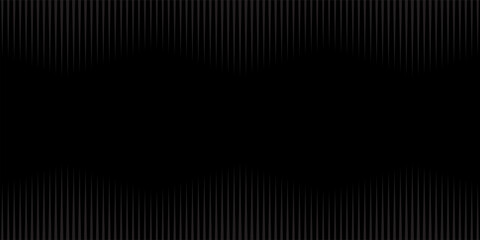 Black oblique straight line background. Masculine dark linear abstract wallpaper. Elegant luxury striped gradient texture. Grey diagonal lines backdrop for flyer, banner, poster, presentation. Vector