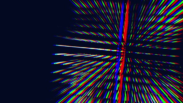 Abstract background purple concept of Quantum Computing Processor Chip Animation with Qubit Data Flow and Futuristic Circuitry