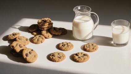 Cookies and Milk - A Delicious and Classic Combination.