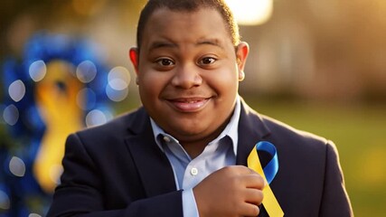 Down Syndrome Awareness Moment with Gentle Encouraging Energy