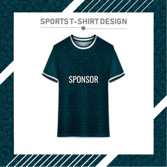 Modern sports t-shirt design