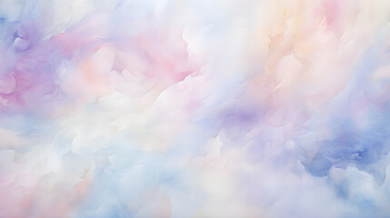 Soft pastel watercolor texture with central glowing white wash