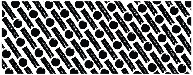 Abstract vector background design with Seamless Grunge fabric texture. Hand drawn decorative seamless pattern with bold brush strokes.