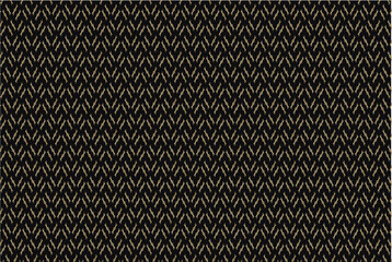 Premium Luxury Geometric X  Pattern Vector - Interlocking X Motifs in Black & Antique Gold, Timeless Elegance