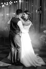 the first wedding dance of the bride and groom