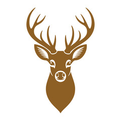 Fototapeta premium deer head vector