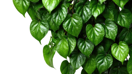 Heartleaf Philodendron plant on transparent background