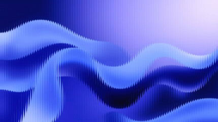 Vibrant blue wave pattern with gradient effect background