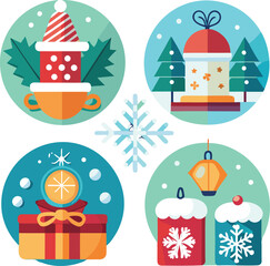 Teamwork and management line icons collection. Vector illustration eps10