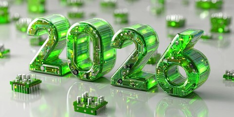 Green circuit board numbers 2026