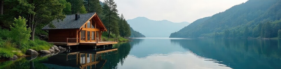 Serene lakeside cabin retreat; perfect for a relaxing leave wellness escape Enjoy tranquility and reconnect with nature Ideal for meditation, yoga, and digital detox , renewal, getaway, mindfulness