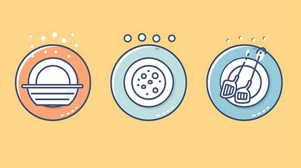 vector illustration of an abstract blue background