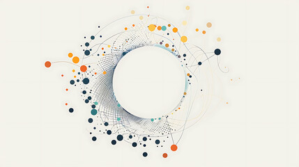 abstract background with circles